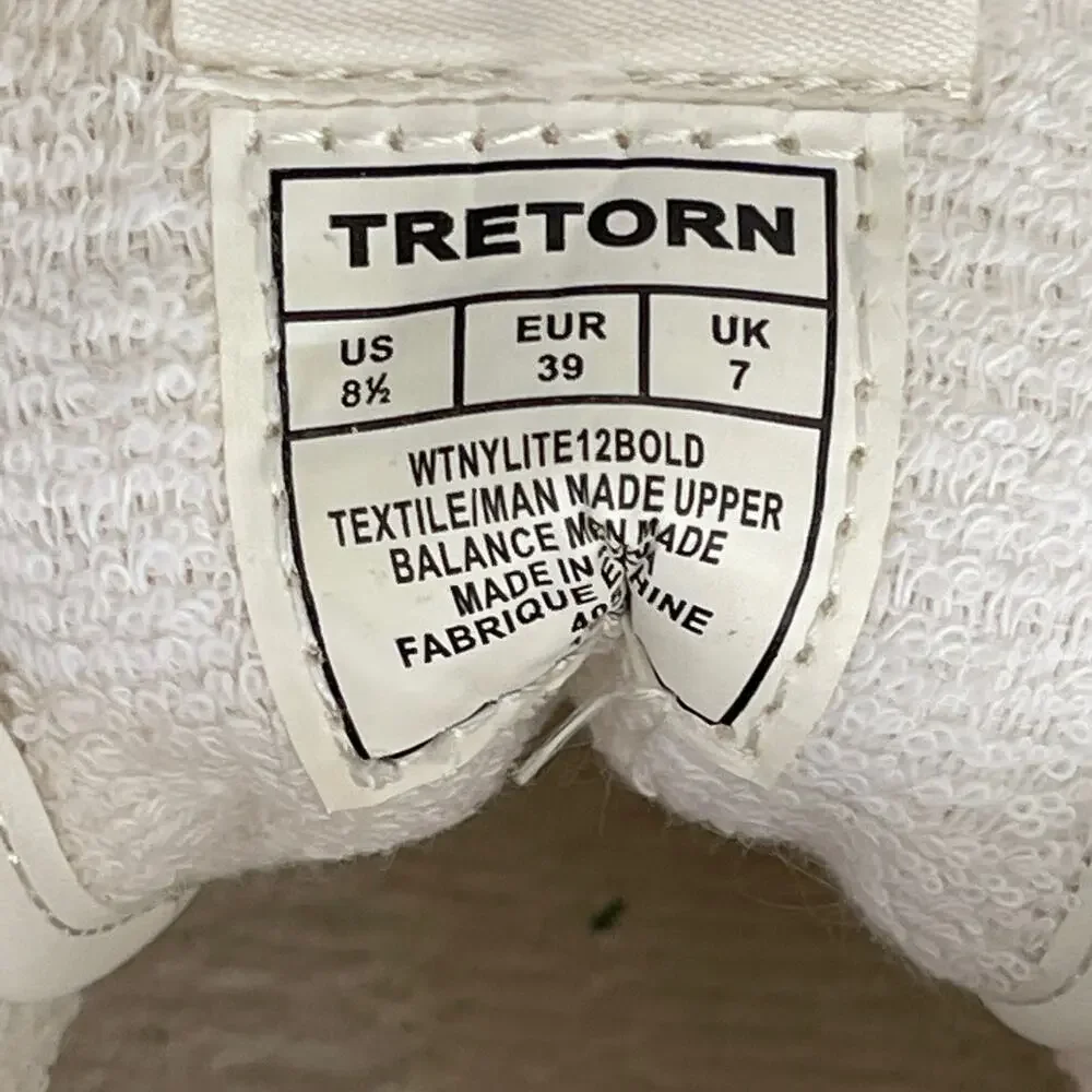 Tretorn Nylite 12 Tie Dye Platform Sneakers SIze US 8.5 Worn Once